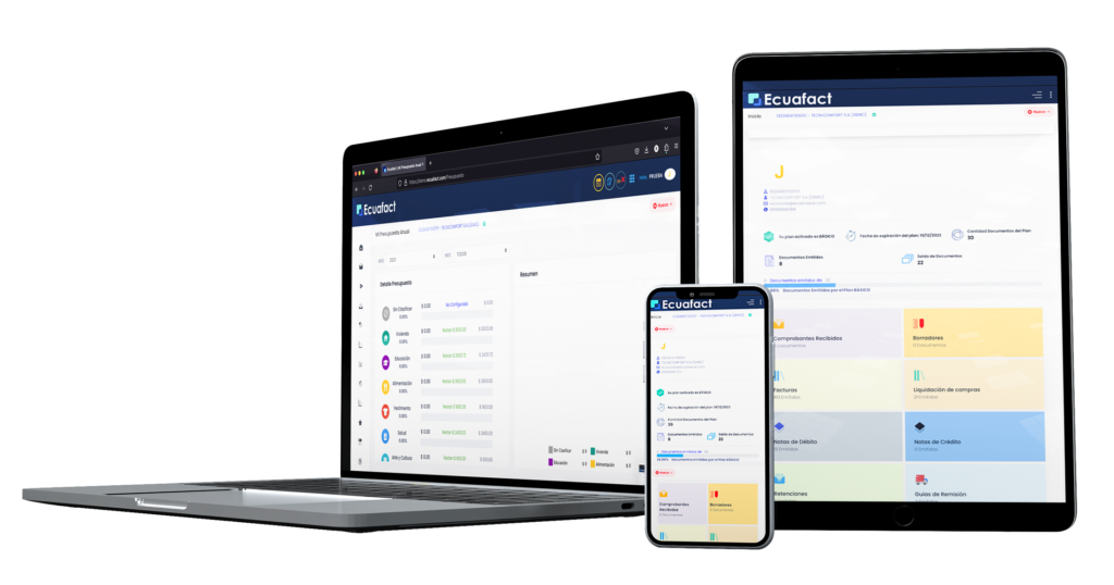Ecuafact mockup